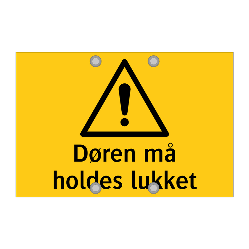 Døren må holdes lukket & Døren må holdes lukket & Døren må holdes lukket