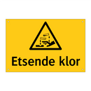 Etsende klor