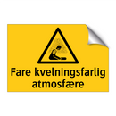 Fare kvelningsfarlig atmosfære