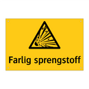 Farlig sprengstoff