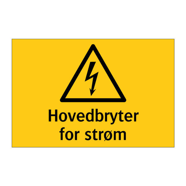 Hovedbryter for strøm