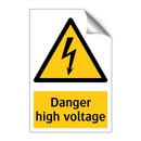 Danger High voltage