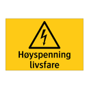 Høyspenning livsfare