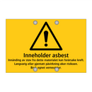 Inneholder asbest …