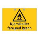 Kjemikalier Fare ved Brann