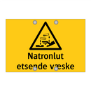 Natronlut etsende væske