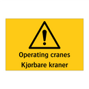 Operating cranes Kjørbare kraner