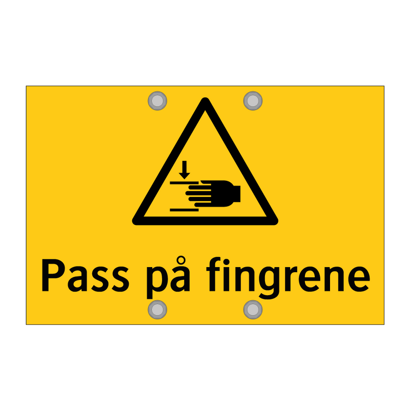 Pass på fingrene & Pass på fingrene & Pass på fingrene & Pass på fingrene & Pass på fingrene