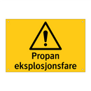 Propan eksplosjonsfare