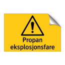 Propan eksplosjonsfare