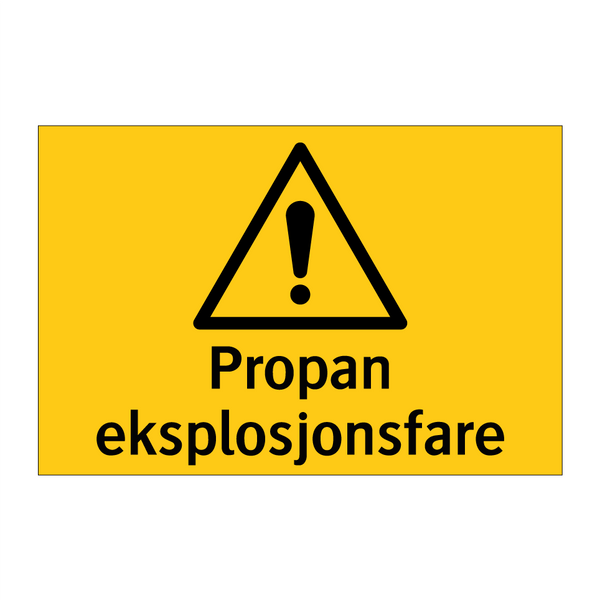 Propan eksplosjonsfare