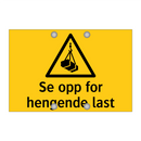Se opp for hengende last