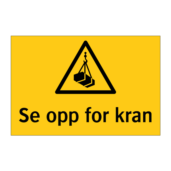 SE opp for kran