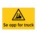 Se opp for truck