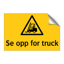 Se opp for truck