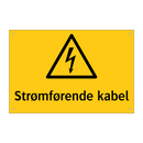 Strømførende kabel