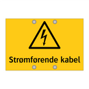 Strømførende kabel