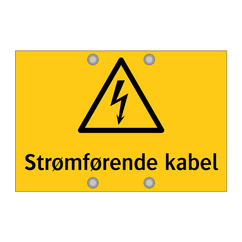 Strømførende kabel & Strømførende kabel & Strømførende kabel & Strømførende kabel