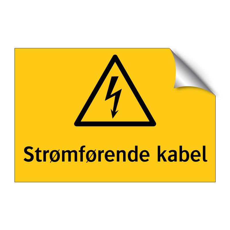 Strømførende kabel & Strømførende kabel & Strømførende kabel & Strømførende kabel