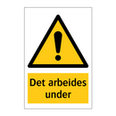 Det arbeides under