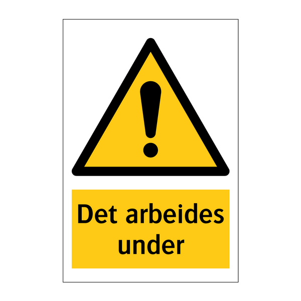 Det arbeides under