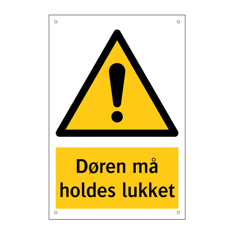 Døren må holdes lukket & Døren må holdes lukket & Døren må holdes lukket