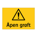 Åpen grøft