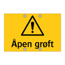 Åpen grøft