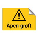 Åpen grøft