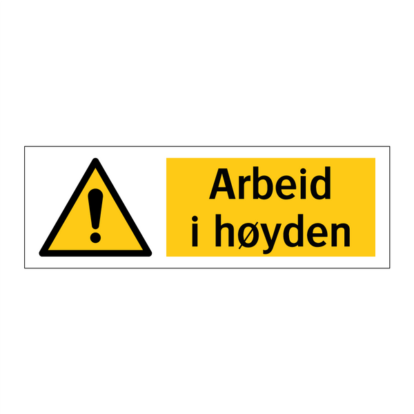 Arbeid i høyden & Arbeid i høyden & Arbeid i høyden & Arbeid i høyden & Arbeid i høyden