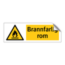 Brannfarlig rom