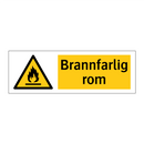 Brannfarlig rom