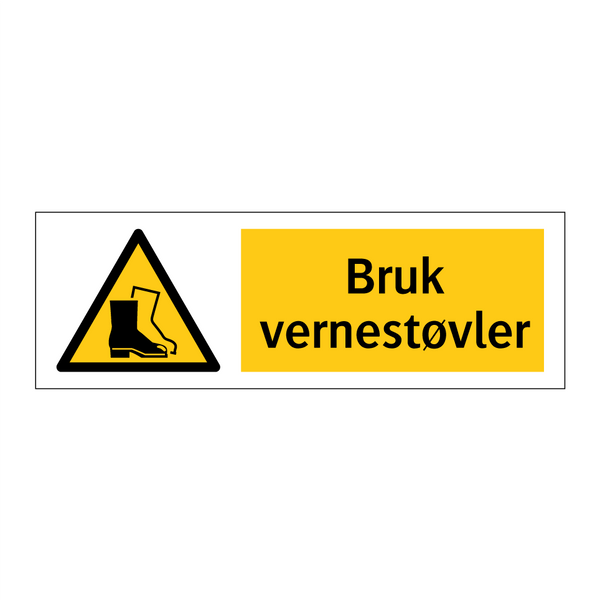 Bruk vernestøvler & Bruk vernestøvler & Bruk vernestøvler & Bruk vernestøvler