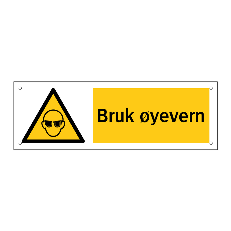 Bruk øyevern