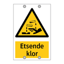 Etsende klor