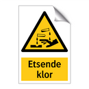Etsende klor