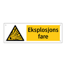Eksplosjons fare