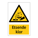 Etsende klor