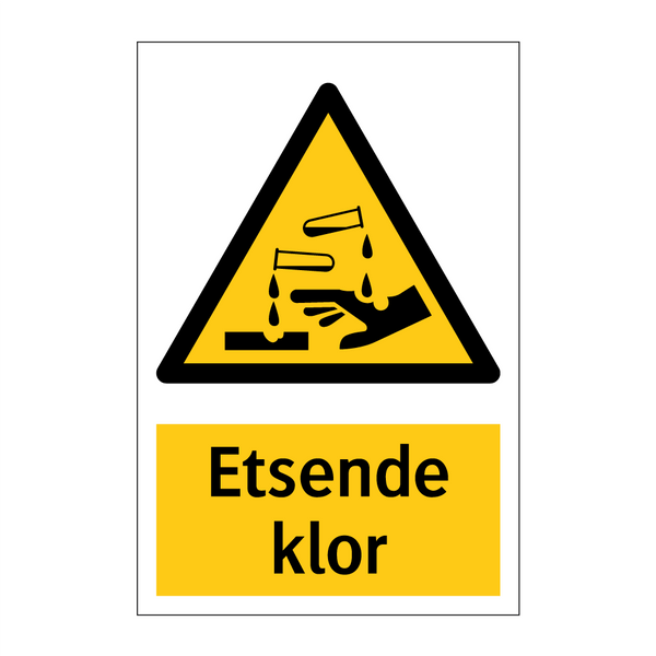 Etsende klor