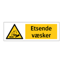 Etsende væsker