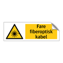 Fare fiberoptisk kabel