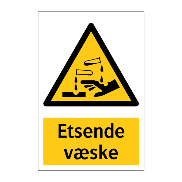 Etsende væske