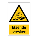 Etsende væsker