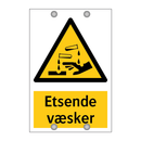 Etsende væsker