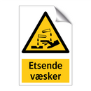 Etsende væsker