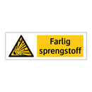 Farlig sprengstoff