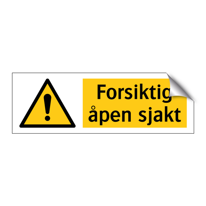 Forsiktig åpen sjakt & Forsiktig åpen sjakt & Forsiktig åpen sjakt & Forsiktig åpen sjakt