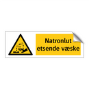Natronlut etsende væske