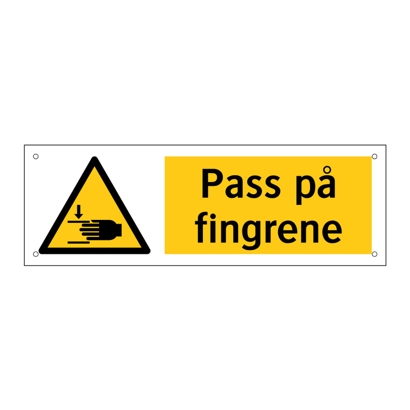 Pass på fingrene & Pass på fingrene & Pass på fingrene & Pass på fingrene & Pass på fingrene