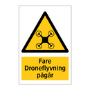 Fare Droneflyvning pågår